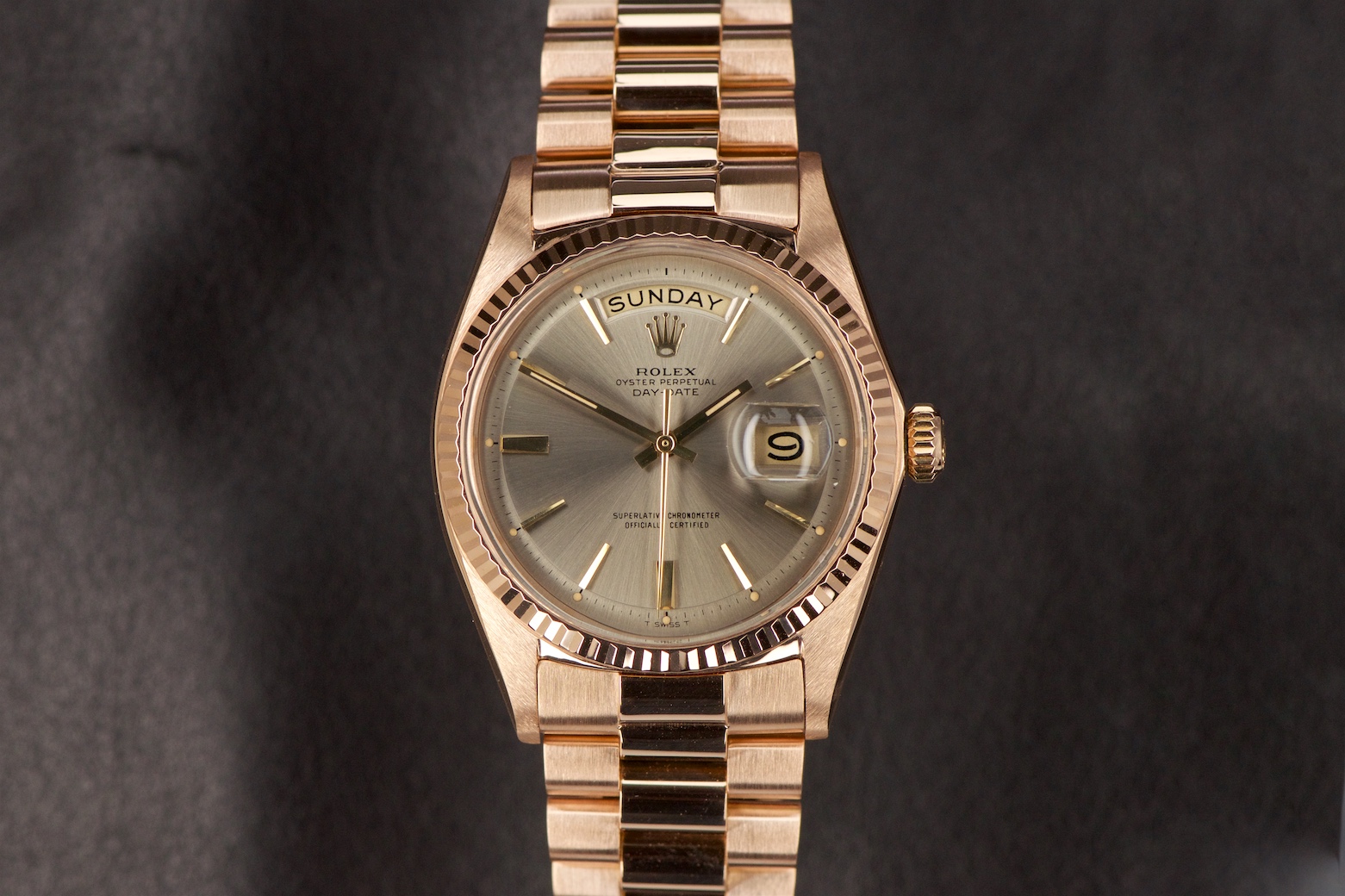All Watches Rolex Day Date 18K Rose Gold 36mm Reference 1803
