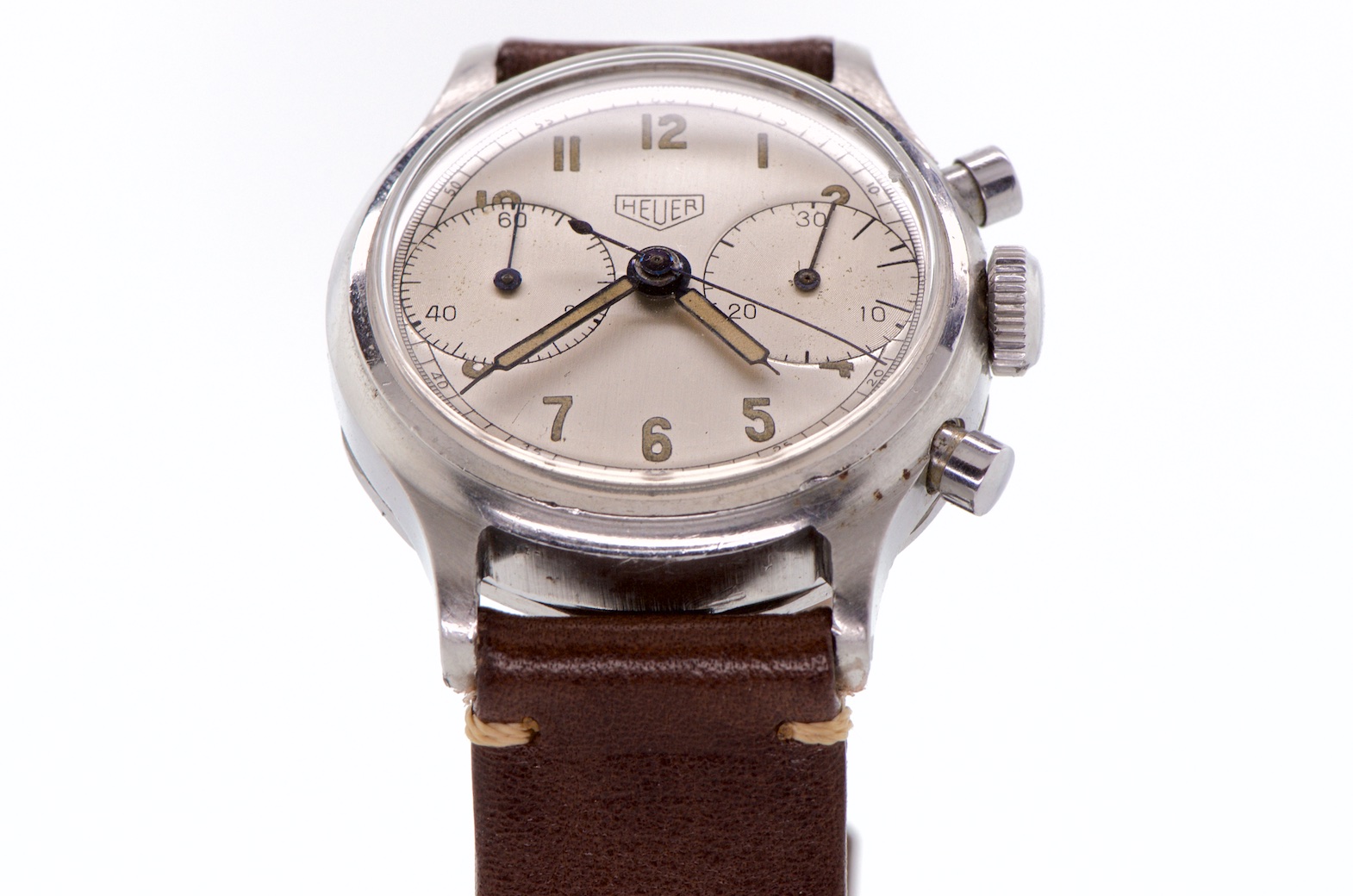All Watches : Heuer 1950's Chronograph