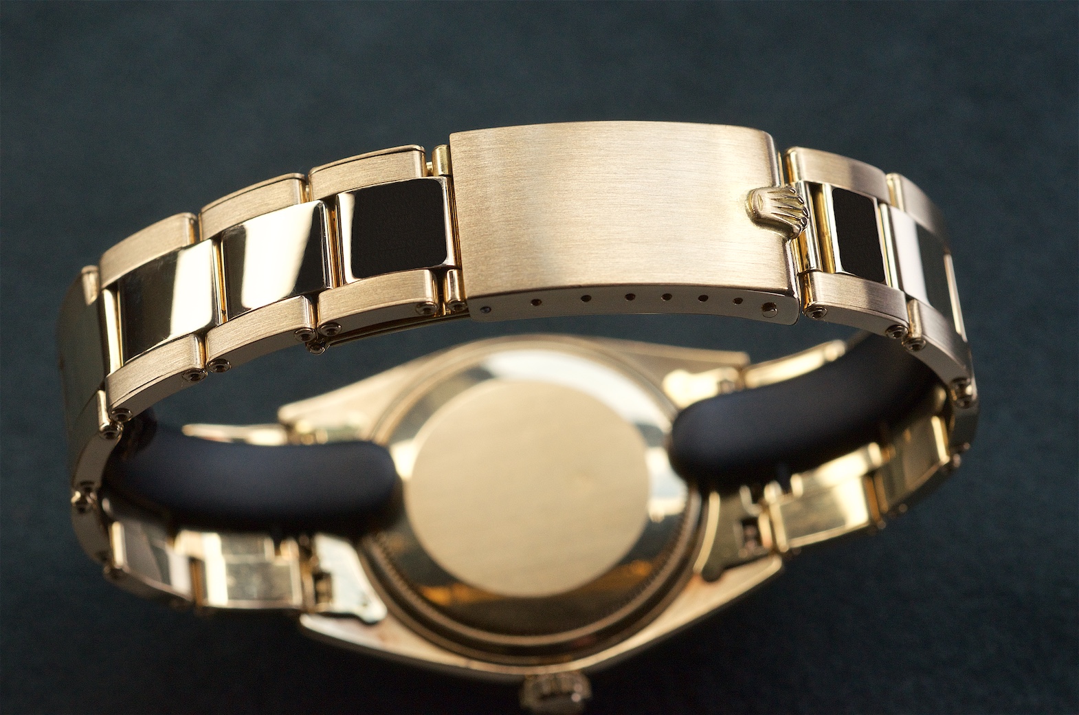 Rolex Rolex Day Date Riveted Oyster Bracelet 18K Yellow Gold 36mm Ref 1803