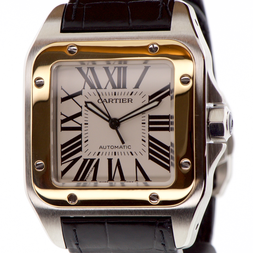 cartier santos 100 42mm