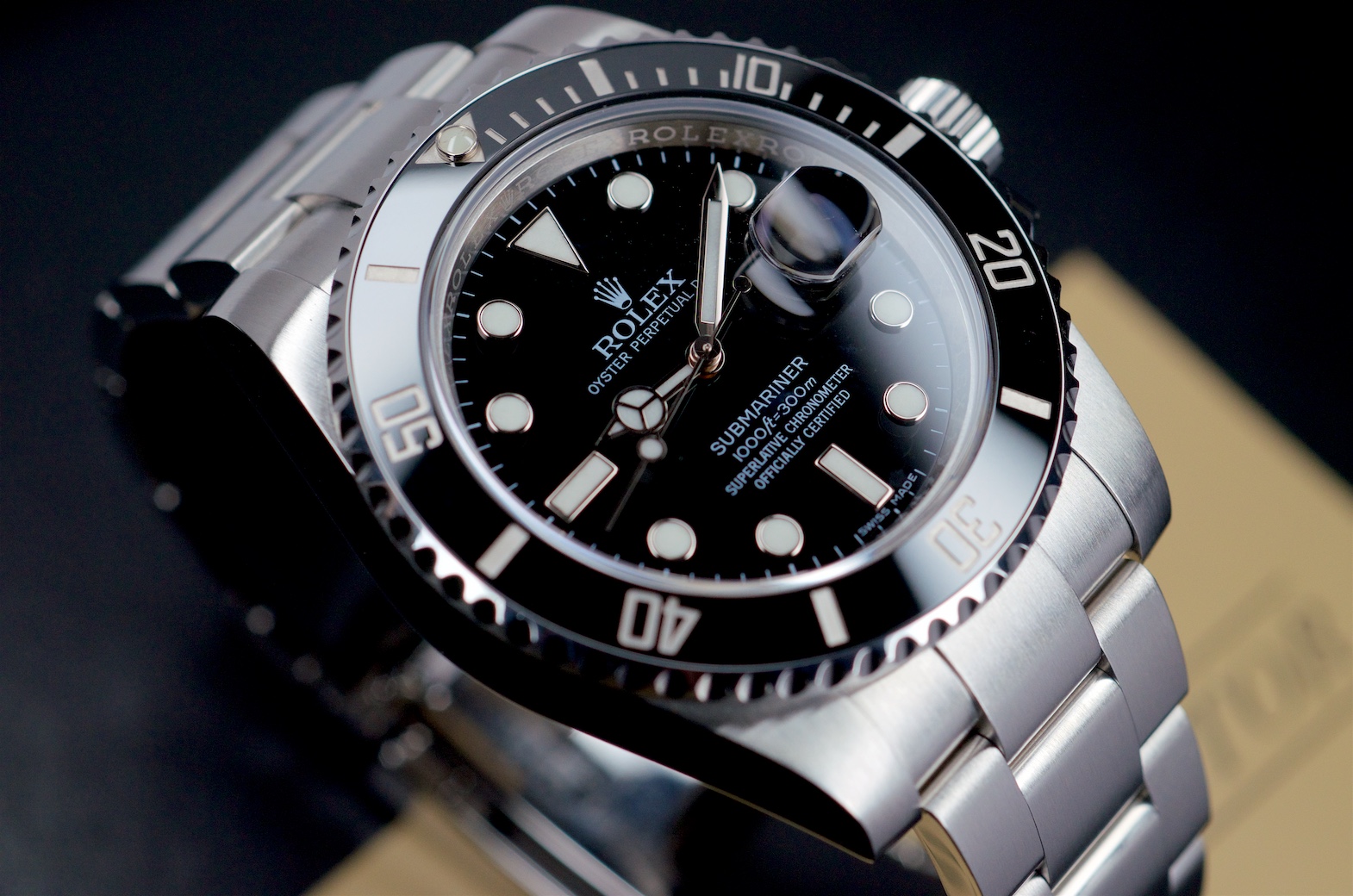 Rolex: Rolex Submariner Date Ceramic 40mm Reference 116610LN