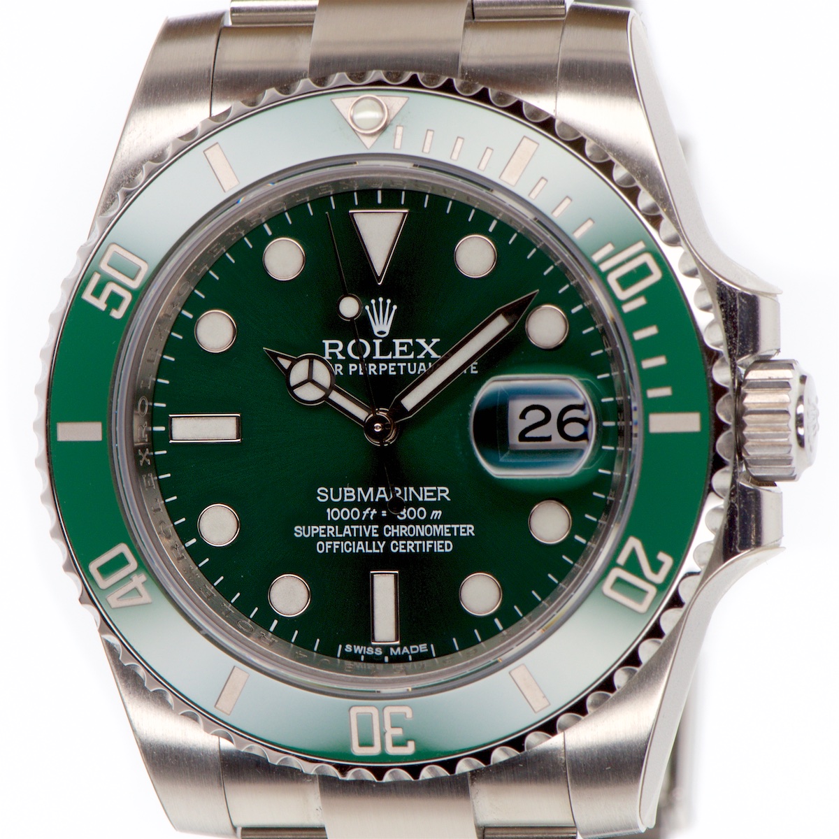 rolex submariner hulk 116610lv