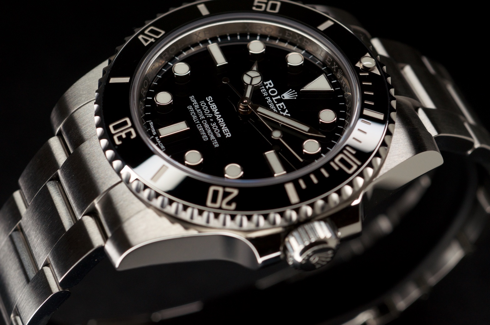All Watches : Rolex Submariner Non Date Ceramic 40mm 114060 '2020
