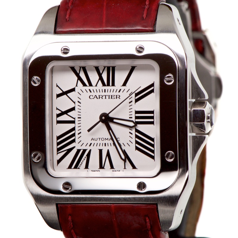 cartier santos 100 ladies