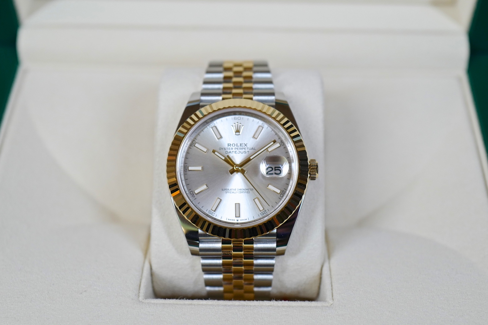 All Watches : Rolex Datejust Two Tone 41mm Ref 126333