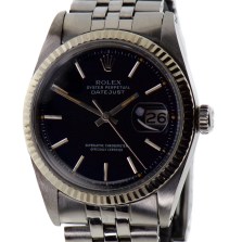 Rolex Datejust SS/White Gold 36mm Ref 1601 Circa 1973