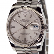 Rolex Datejust Stainless Steel & White Gold 36mm Reference 116234