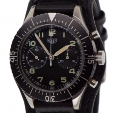 Heuer Bundeswehr Flyback Chronograph 42mm Reference SG 1550